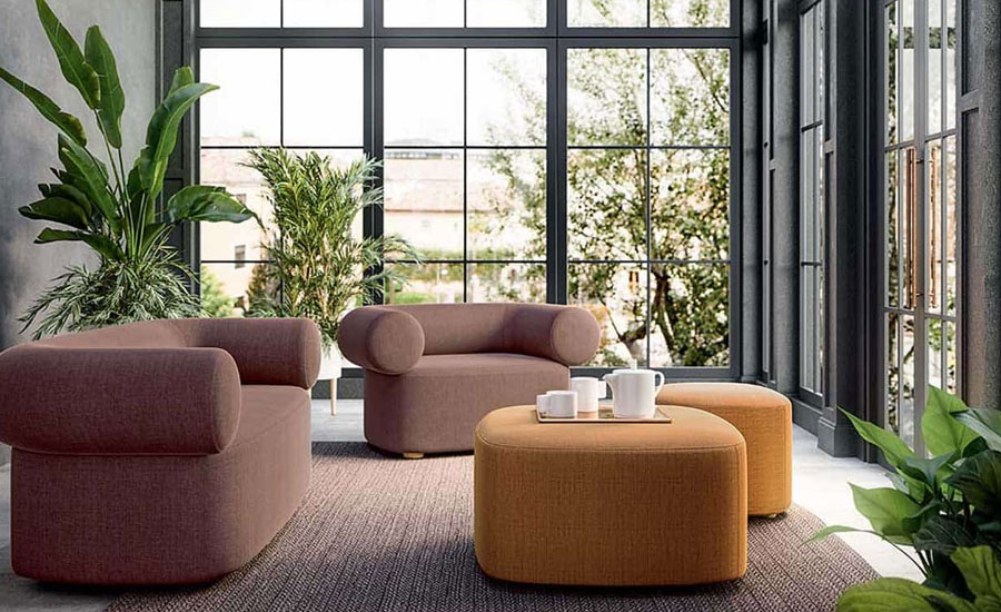 ABBEY Italian designed Armchairs & Sofas, handcrafted visible stitching 4 ABBEY Italian designed Armchairs & Sofas, handcrafted visible stitching - Image 4