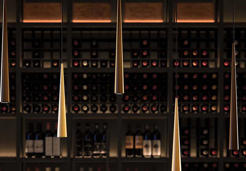 Pendant Ceiling Lamp in Powder Coated Aluminium, Orientable, 5 Finish Options. 1 Pendant Ceiling Lamp in Powder Coated Aluminium, Orientable, 5 Finish Options.