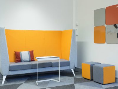 POLLY Pod Seating for 1 person or excellent collaborative spaces, up to 6 people