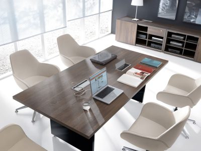 MITO Meeting Tables, 2 sizes available, with optional buit in data/power modules