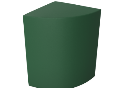 Kleiber Snake Modular Seating 90 Degree Corner Section Backrest