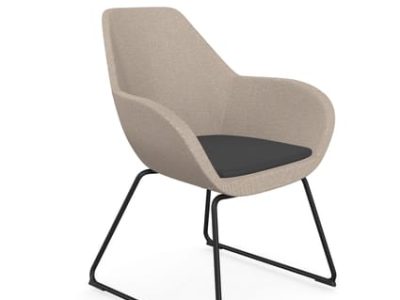 Profim Fan Armchair with Cantilever Legs - Model 10V