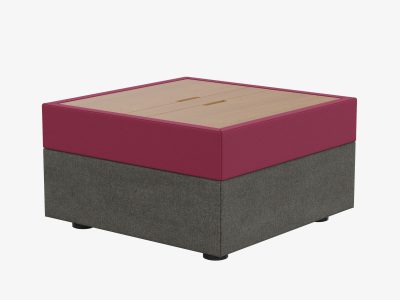 Kleiber Planet 30T Modular Soft Seating Square Pouffe