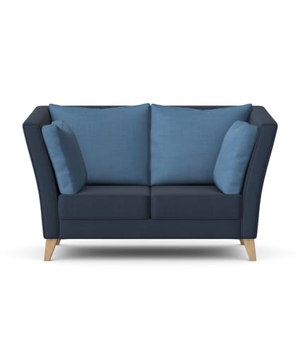 DURA - Two Seat Highback Sofa with Wooden Leg Base 1 DURA - Two Seat Highback Sofa with Wooden Leg Base