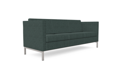 Kleiber Platinum Modular Soft Seating 3 Seater with Armrests 1 Kleiber Platinum Modular Soft Seating 3 Seater with Armrests