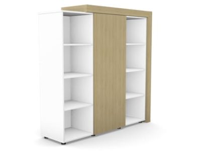 Auttica Executive Wooden Wardrobe with Door and Shelves