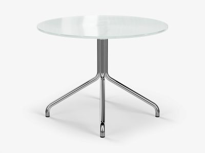 Multipurpose Tables Low Round Table, Metal Legs - Model SH40