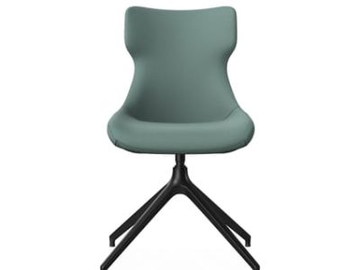 NOVA Breakout/Meeting chair with Pyramidal Aluminium Base