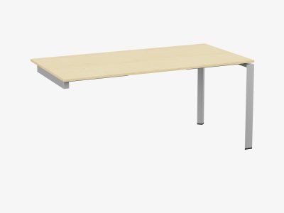 Trio Rectangular Desk (For use with Side Cabinet) 1600x800x735 mm
