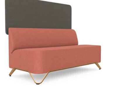 Profim SoftBox 2-Seat Sofa without Arms with Wall - Model 2BW