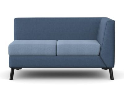 CARA Soft Seating Modular Two Seat Sofa, One Arm RH