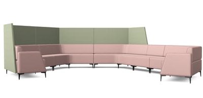 OBAN SCAPE Modular Soft Seating - Configuration 7