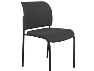 Bit Upholstered Seat and Backrest Chair, 4-Legged Frame - Model 570H