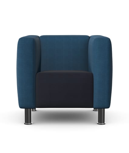 BARRA - One Seat Sofa with Metal Legs 1 BARRA - One Seat Sofa with Metal Legs