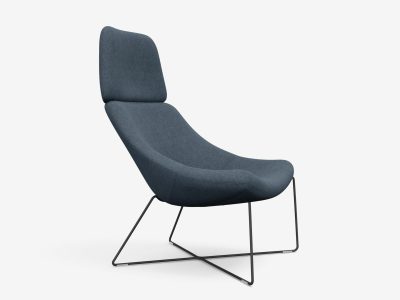 Noti Mishell XL Armchair with Cantilever Frame