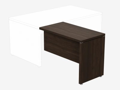 Fermo Executive Wooden Add On Return Desk with Panel Legs