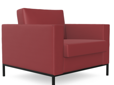 Profim MyTurn Armchair with Metal Legs - Model 10H