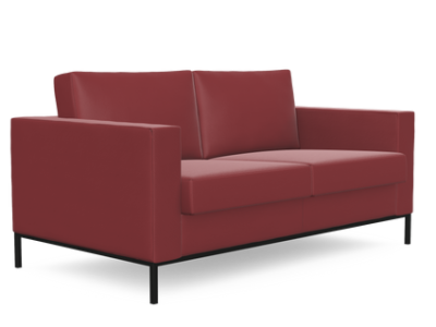 Profim MyTurn 2-Seat Sofa with Metal Legs - Model 20H