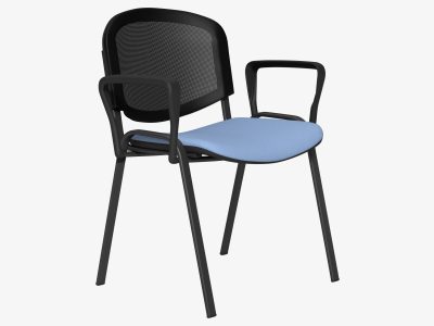 OI Series Mesh Backrest Chair with Black Frame