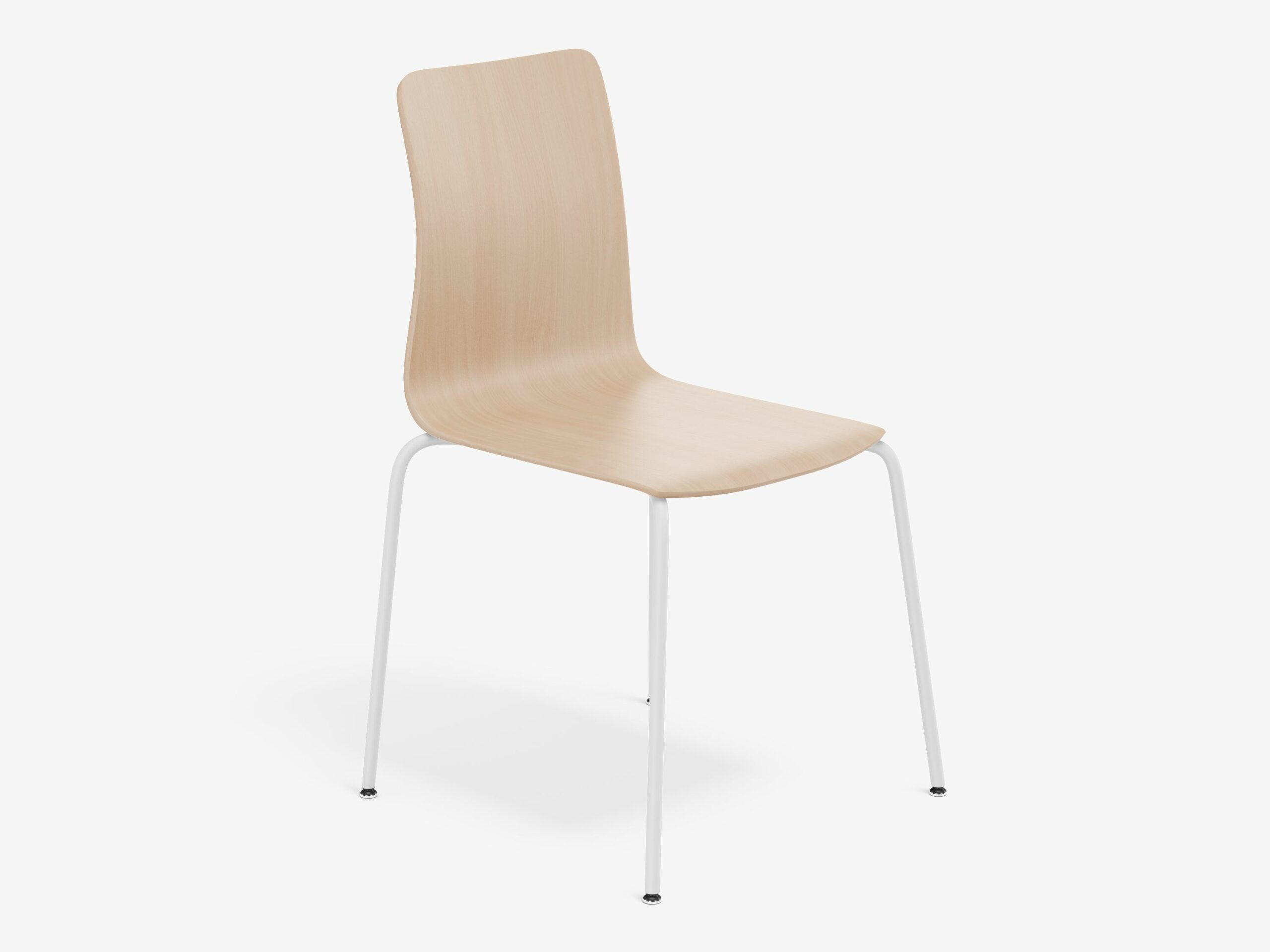 Linar Plus Wooden Chair with Metal Legs 1 Linar Plus Wooden Chair with Metal Legs