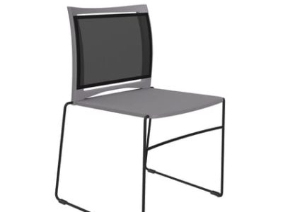 Profim Ariz Plastic Seat and Mesh Backrest Chair - Model 555V