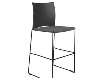 Profim Ariz Upholstered Seat and Backrest Stool - Model 570CV