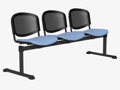 OI Series Beam Seating with Mesh Backrest