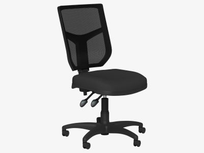 OA Series High Backrest Swivel Chair, Nylon Base