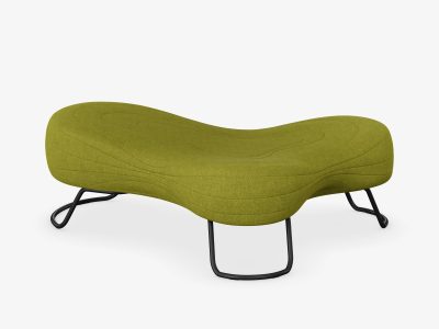 Noti Bouli 3 Seater Sofa Painted with Steel Base - BO2PL