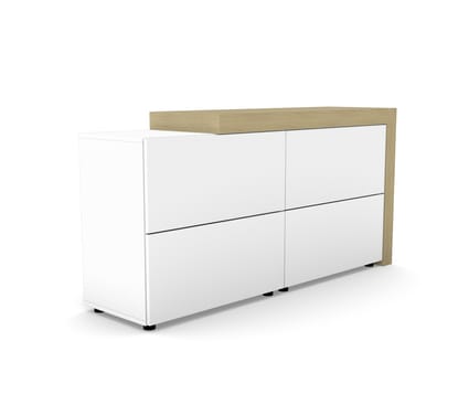Auttica Executive Wooden Cabinet with 3 Drawers 1 Auttica Executive Wooden Cabinet with 3 Drawers
