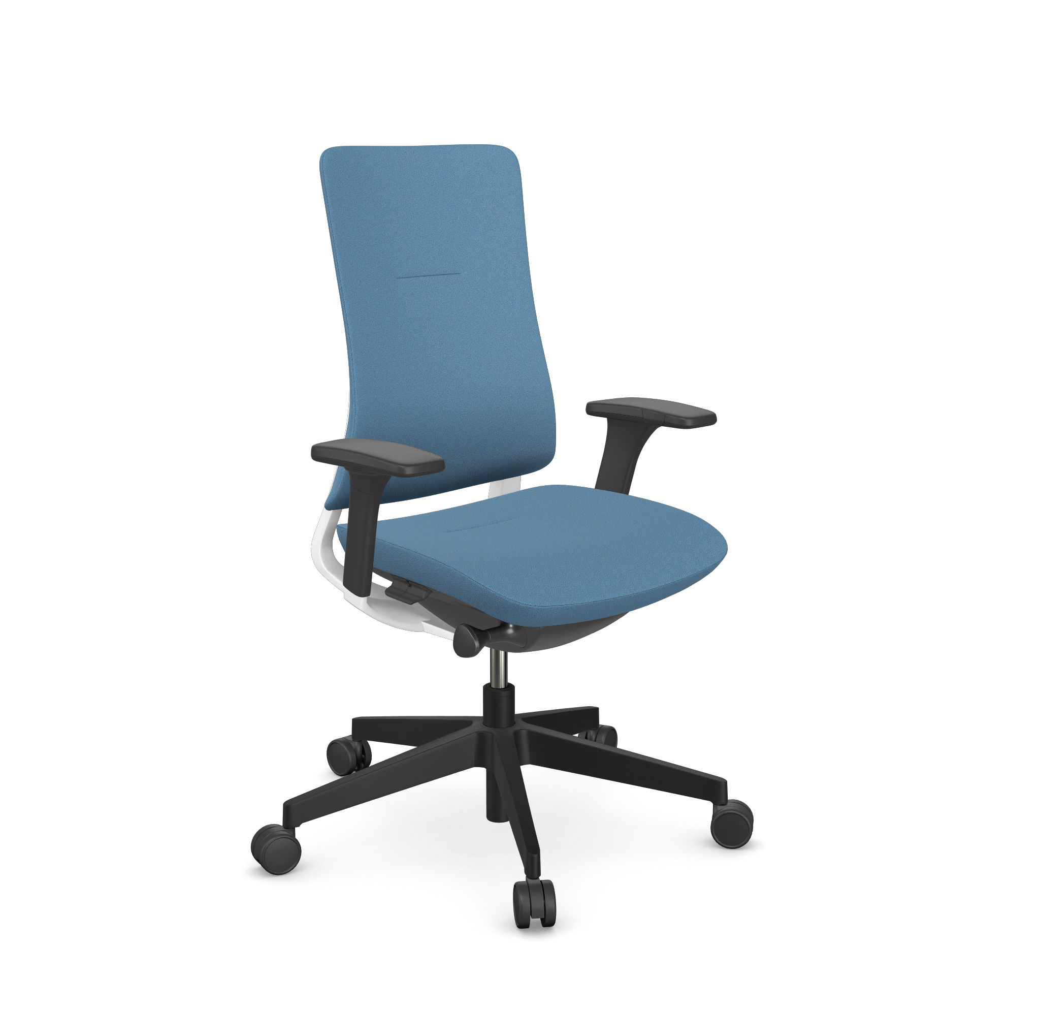 Violle Ergonomic Fabric Backrest Task Chair in Black Frame 1 Violle Ergonomic Fabric Backrest Task Chair in Black Frame