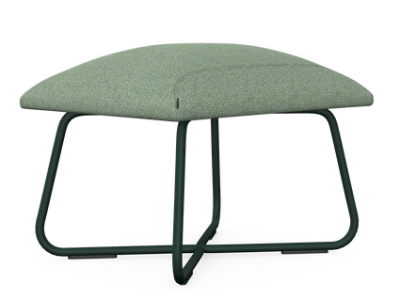 Manta Footrest with Metal Legs