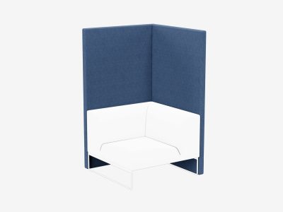 Noti Tritos TM-SS-N Modular Soft Seating High Back Corner Seat Panel
