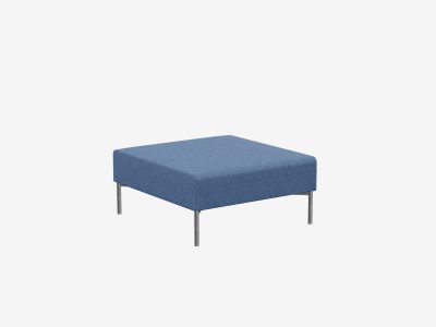 Noti Tritos TR-P-N Soft Seating Modular Pouffe with Straight Legs