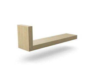 Auttica Executive Wooden Wall Shelf in Size 1280x300x400