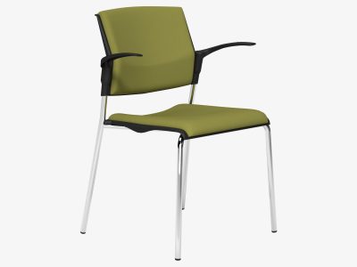 OM Stackable Meeting/Conference Chair with Arms