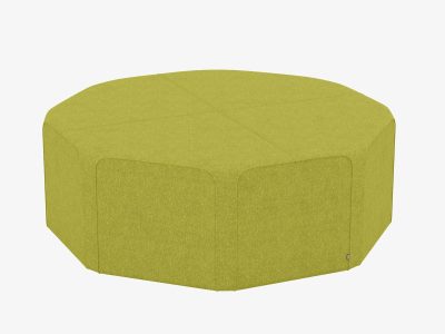 Noti X40 Modular Soft Seating O Model Octagonal Pouffe