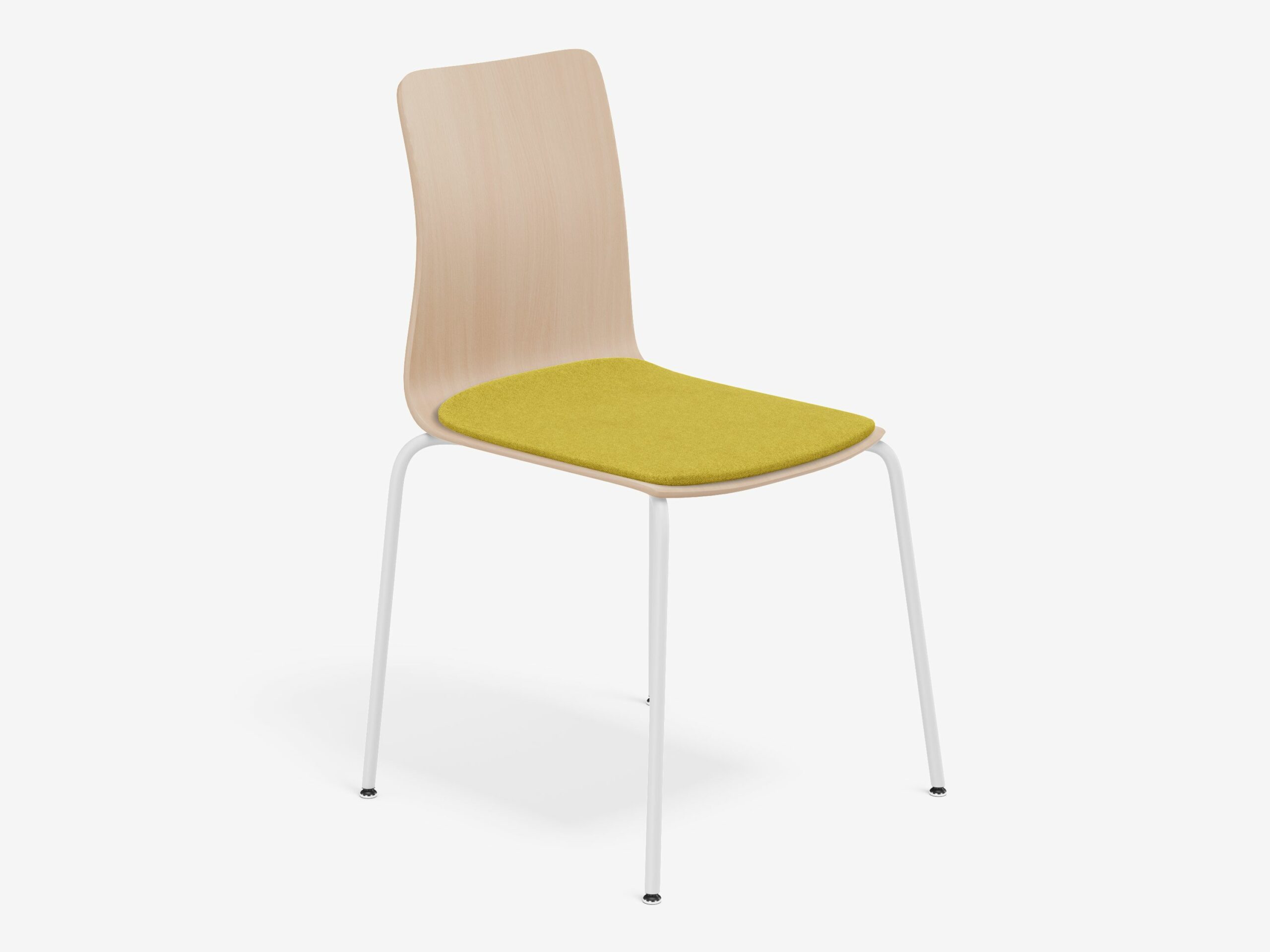 Linar Plus Wooden Chair with Cushion with Metal Legs 1 Linar Plus Wooden Chair with Cushion with Metal Legs