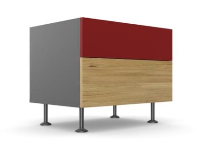 Soreno Executive Wooden Pedestal 2 Drawers