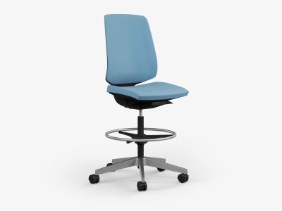 Profim LightUp Draughtsman Task Chair with Upholstered Backrest - Model 330