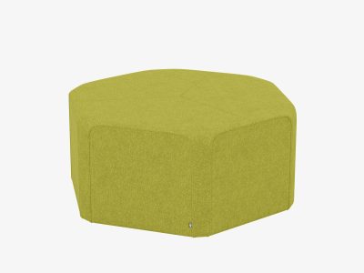 Noti X40 Modular Soft Seating S Model Hectagonal Pouffe