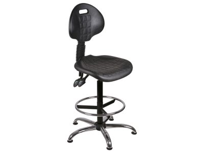 OL6 PU Swivel Draughtman's Chair