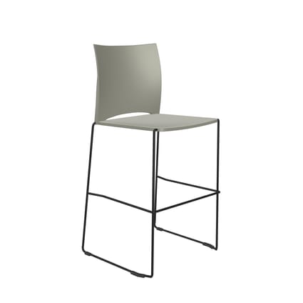 Profim Ariz Plastic Seat and Backrest Stool - Model 550CV 1 Profim Ariz Plastic Seat and Backrest Stool - Model 550CV