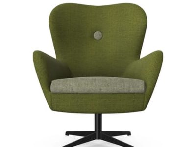 RUBI Lounge Chair with 4 Star Metal Base