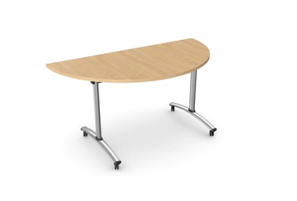 Morph Tilt Semi Circle Folding / Flip Tables 1 Morph Tilt Semi Circle Folding / Flip Tables