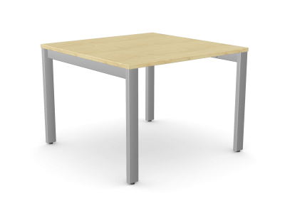 Switch Single Piece Straight Meeting Table & Large Table Starter Section with Open Leg