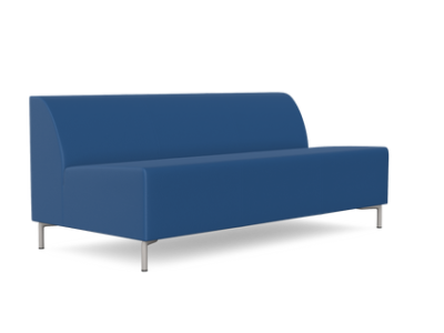 Kleiber Sigma Modular Soft Seating 3 Seater without Armrests