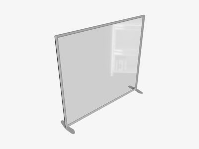 Sprint Freestanding Fully Glazed Screen