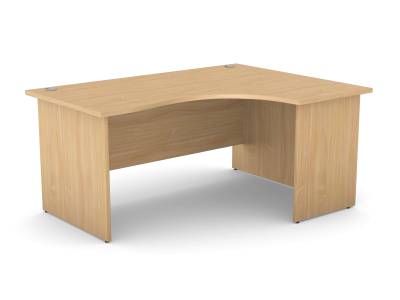 Ashford Panel Leg Crescent Desk