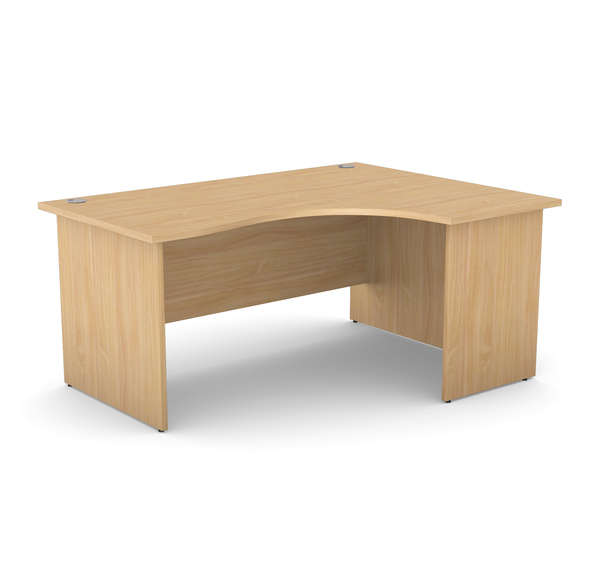 Ashford Panel Leg Crescent Desk 1 Ashford Panel Leg Crescent Desk